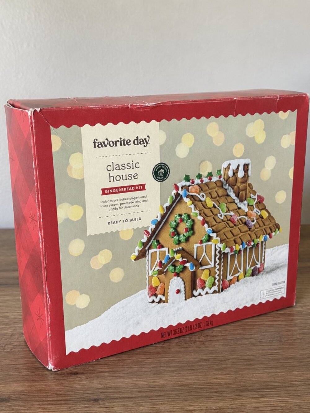 Favorite Day Classic Gingerbread House Kit Holiday